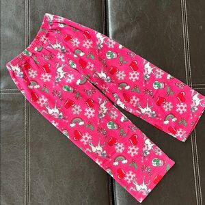 The Children's Place - Pajama Bottoms with Snowflakes, Unicorns & Hearts